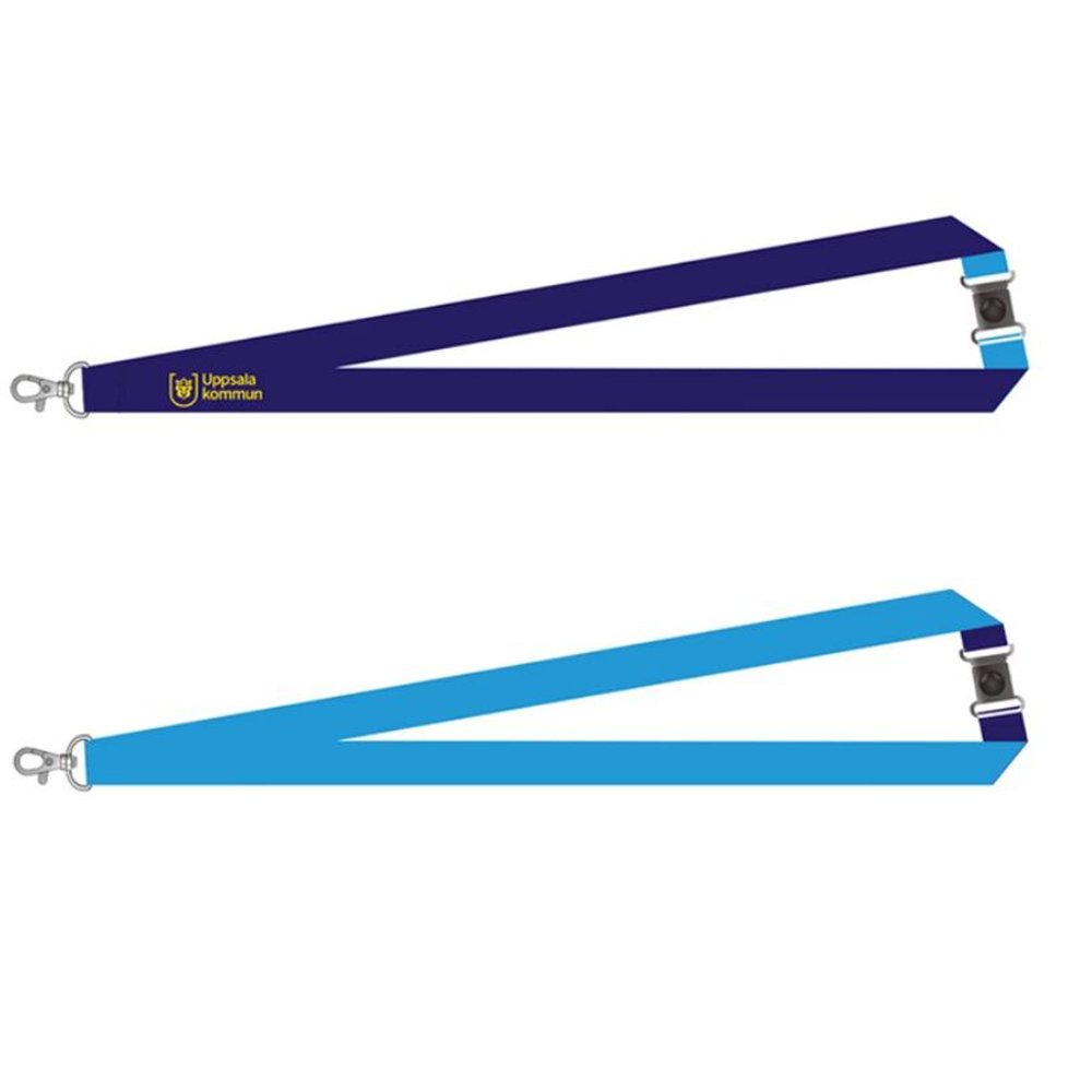 Nyckelband blå